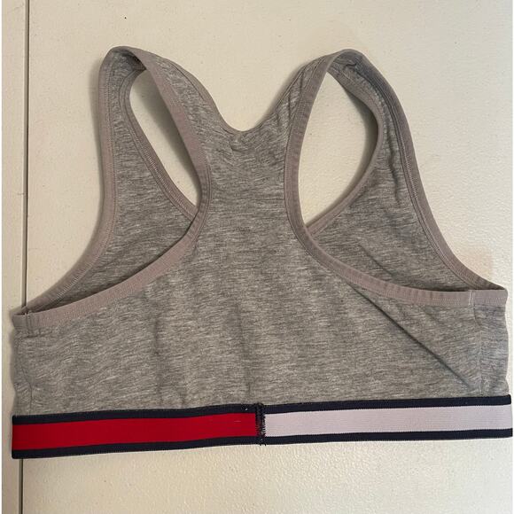Tommy Hilfiger XL 16 sports bra red white blue gray girls teen‎ - Picture 2 of 4